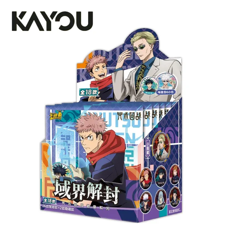 Anime Merchandise From Japan - เคายู จูจุตสึ ไคเซ็น แบดจ์ บลายด์ บ็อกซ์