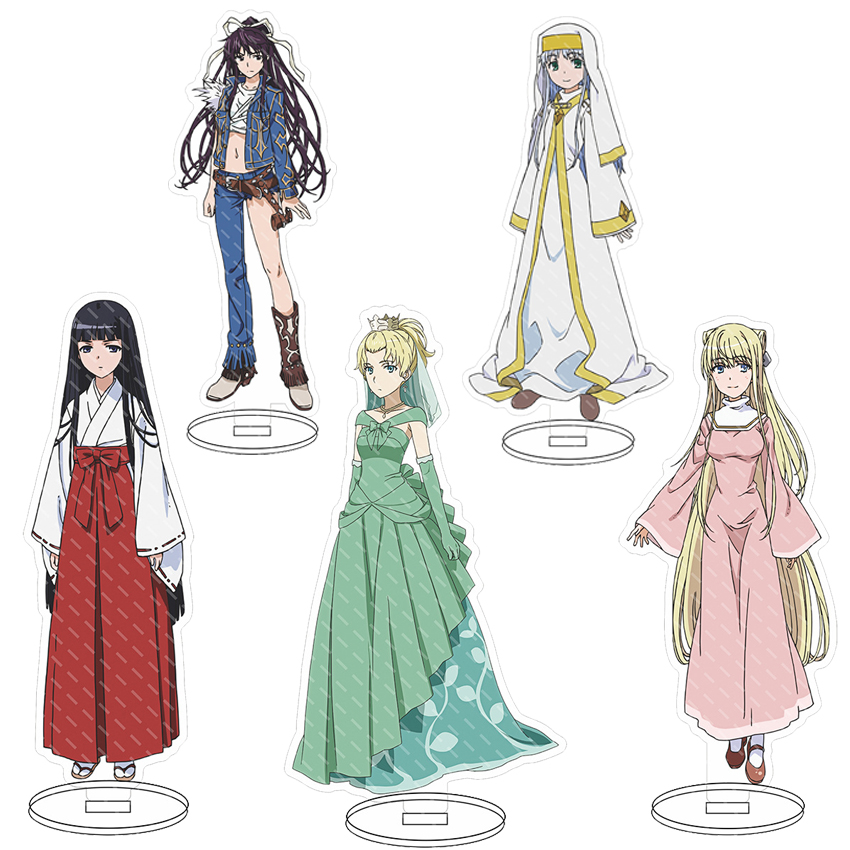 Anime Manga Merchandise - แท่นอะคริลิกอนิเมะขนาด 16 ซม. ตัวละครจากอนิเมะ A Certain