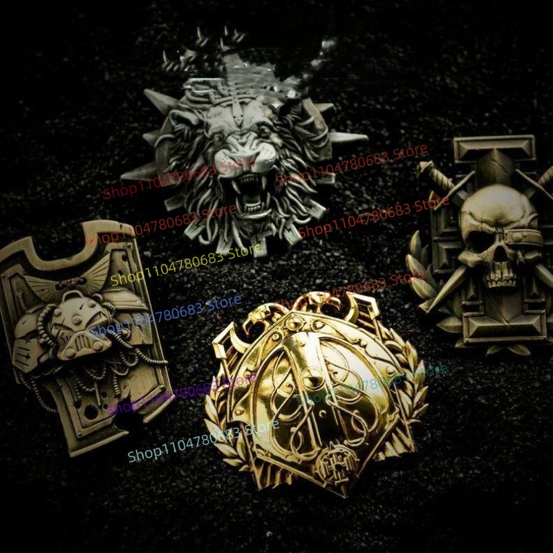 Anime Merchandise For Men - เข็มกลัดตราสัญลักษณ์ 40K Burning Galaxy Honor Chapter