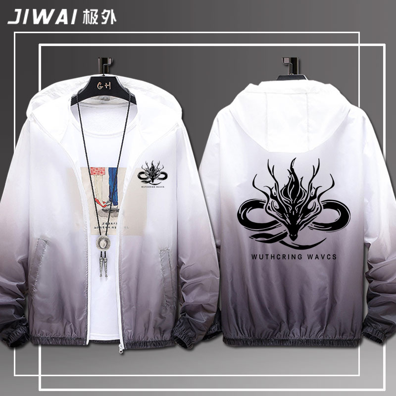 Anime Merchandise Jacket - สินค้าร่วมมือกับ Wuthering Waves อุปกรณ์คอสเพลย์อนิเมะและมังงะ ชุดคอสเพลย์