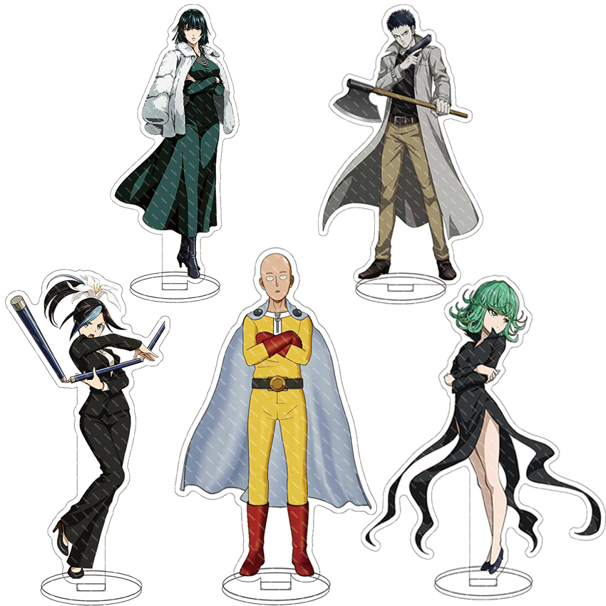 Anime Manga Merchandise - แท่นอะคริลิกอนิเมะขนาด 16 ซม. ตัวละคร One-Punch Man