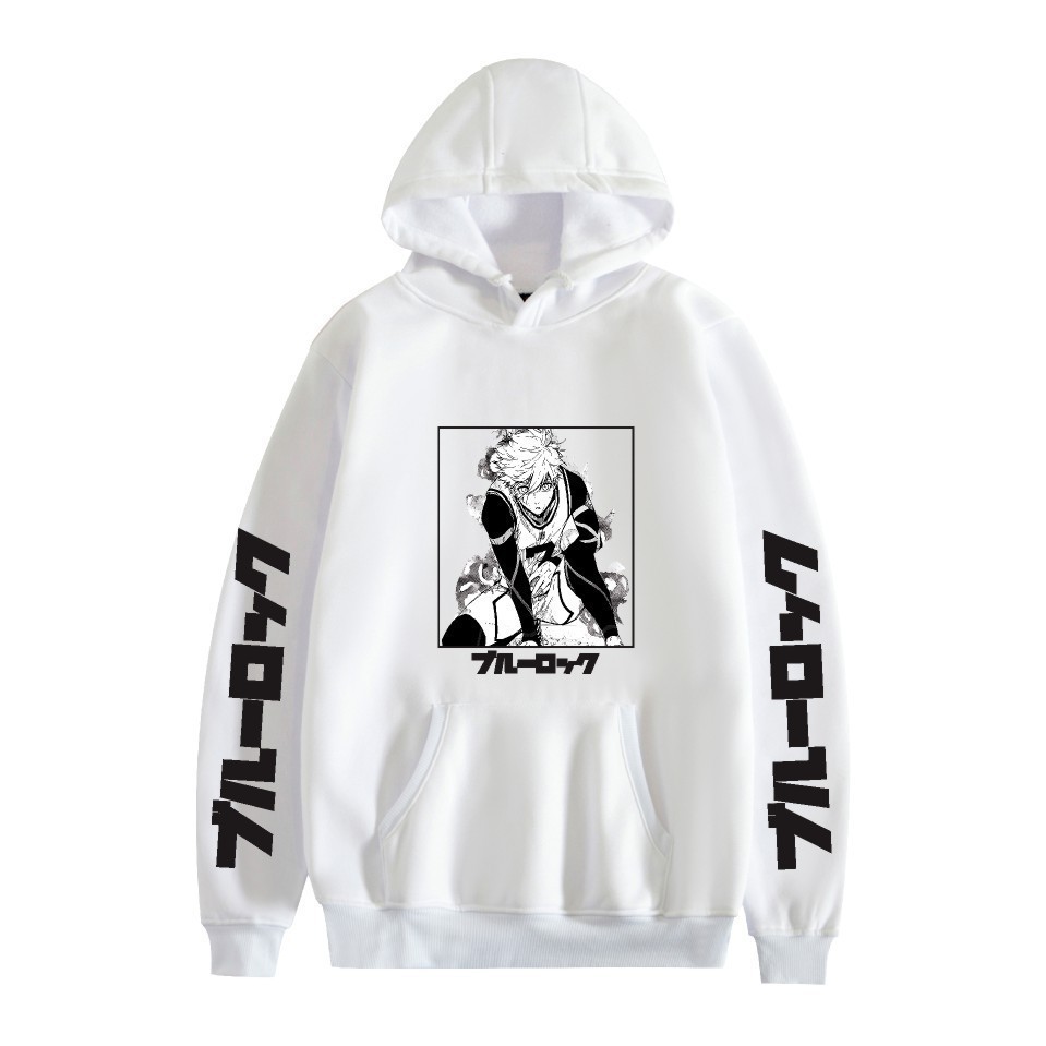 สินค้าใหม่ BLUE LOCK Clean Wor - Anime Merchandise Hoodie บทวิจารณ์และราคา