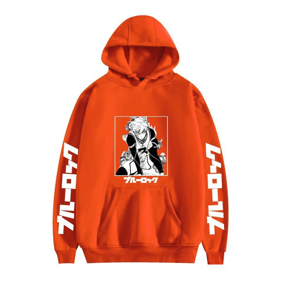 สินค้าใหม่ BLUE LOCK Clean Wor - Anime Merchandise Hoodie บทวิจารณ์และราคา