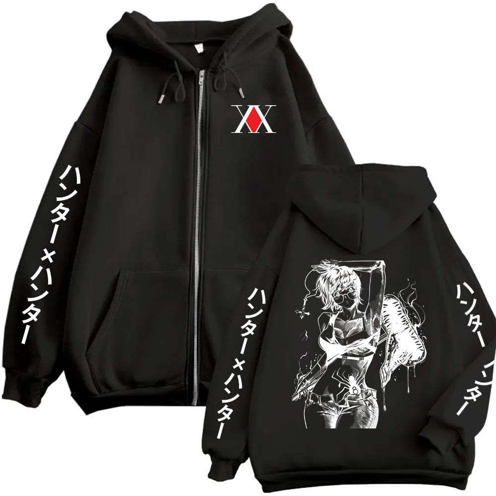 เสื้อฮู้ดซิปอนิเมะ Hunter X Hu - Anime Merch Hoodie บทวิจารณ์และราคา