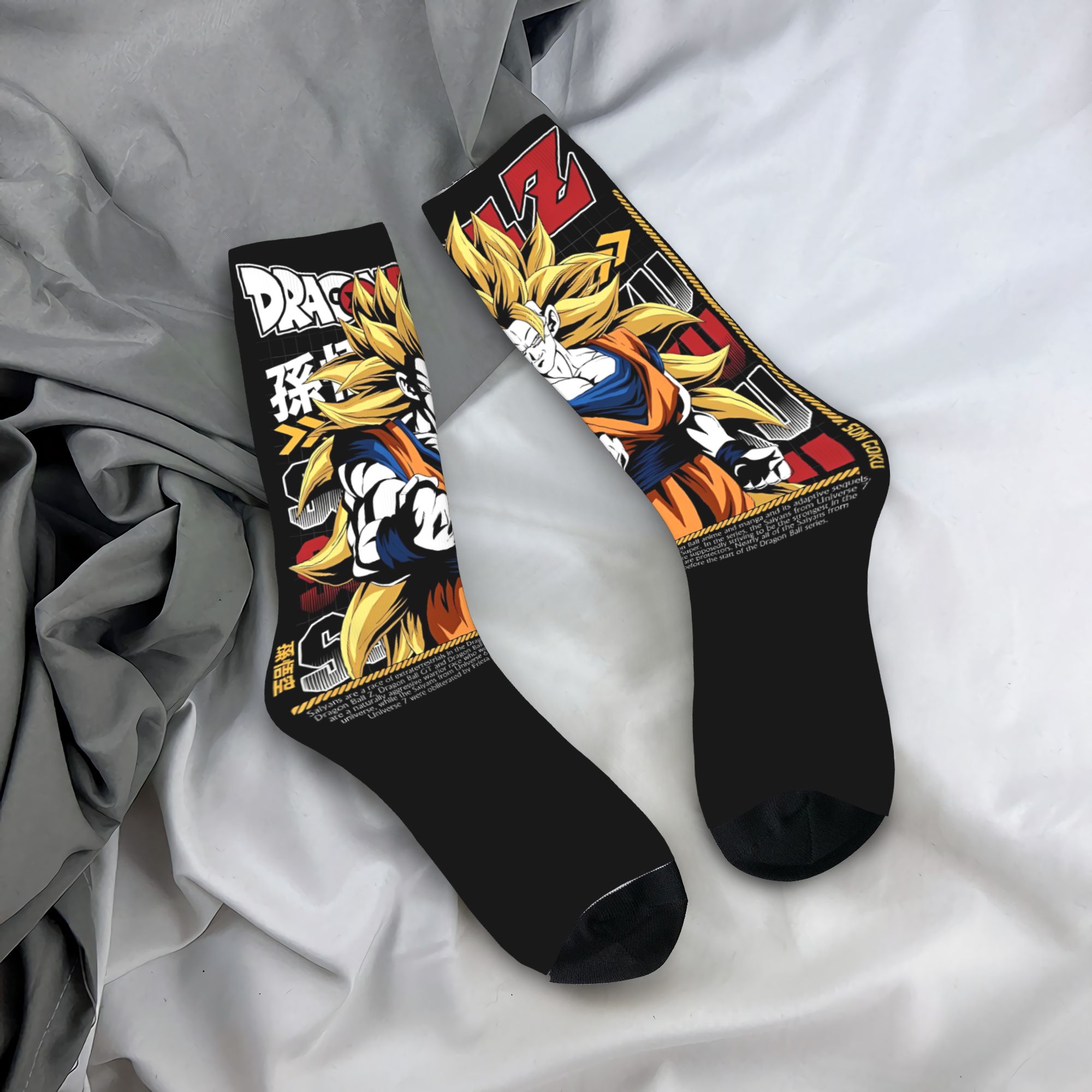 ถุงเท้า D-Dragon-Ball-L Dragon - Anime Merchandise For Men บทวิจารณ์และราคา