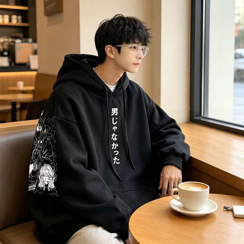 เสื้อฮู้ดอนิเมะ The Guy She Wa - Anime Merch Hoodie บทวิจารณ์และราคา