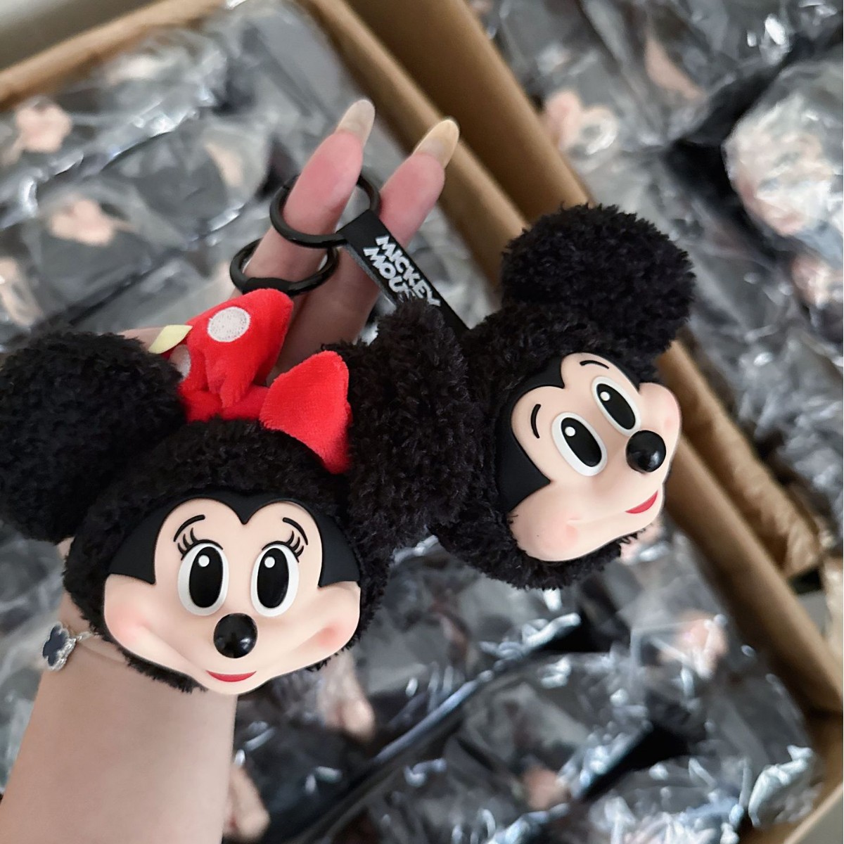 พวงกุญแจตุ๊กตามิกกี้มินนี่ น่า - Anime Merchandise Plush Toys บทวิจารณ์และราคา