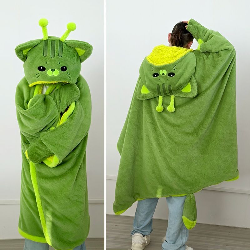 เสื้อฮู้ดดี้พร้อมผ้าคลุมไหล่ลา - Anime Merchandise Hoodie บทวิจารณ์และราคา