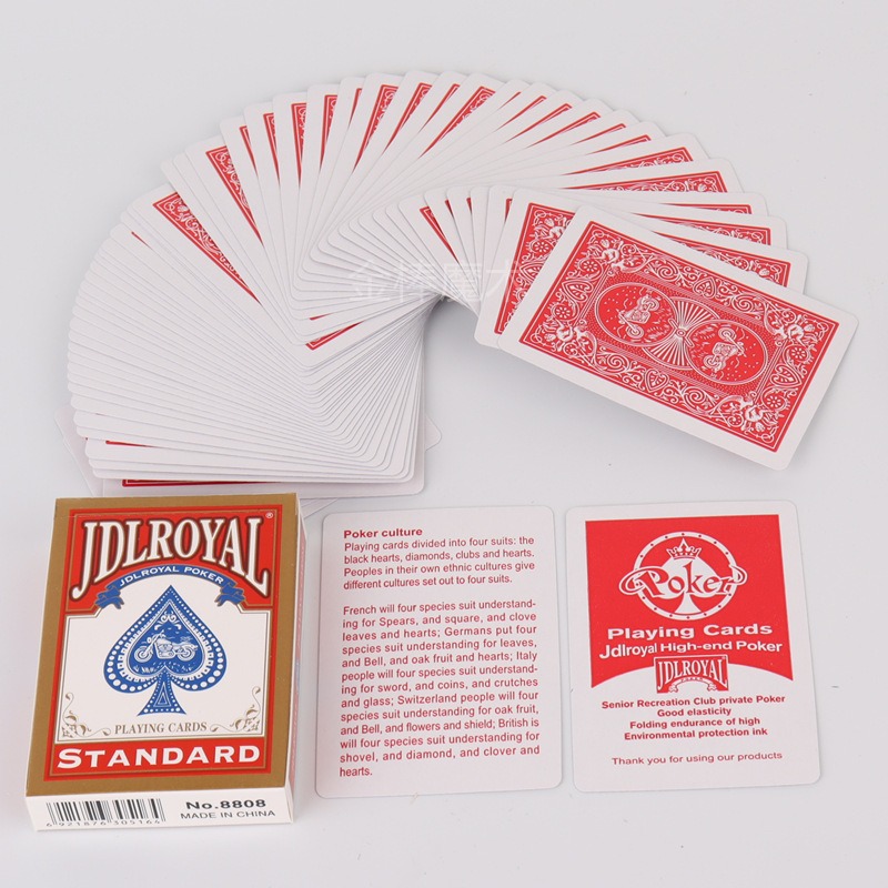 ไพ่โป๊กเกอร์มาตรฐาน JDLROYAL ร - Themed Playing Card บทวิจารณ์และราคา