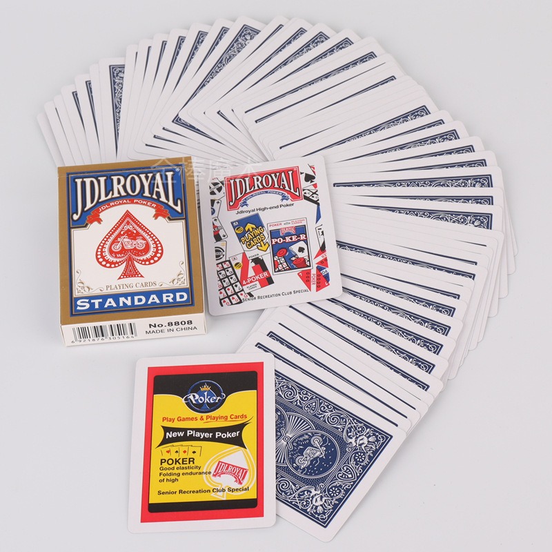 ไพ่โป๊กเกอร์มาตรฐาน JDLROYAL ร - Themed Playing Card บทวิจารณ์และราคา