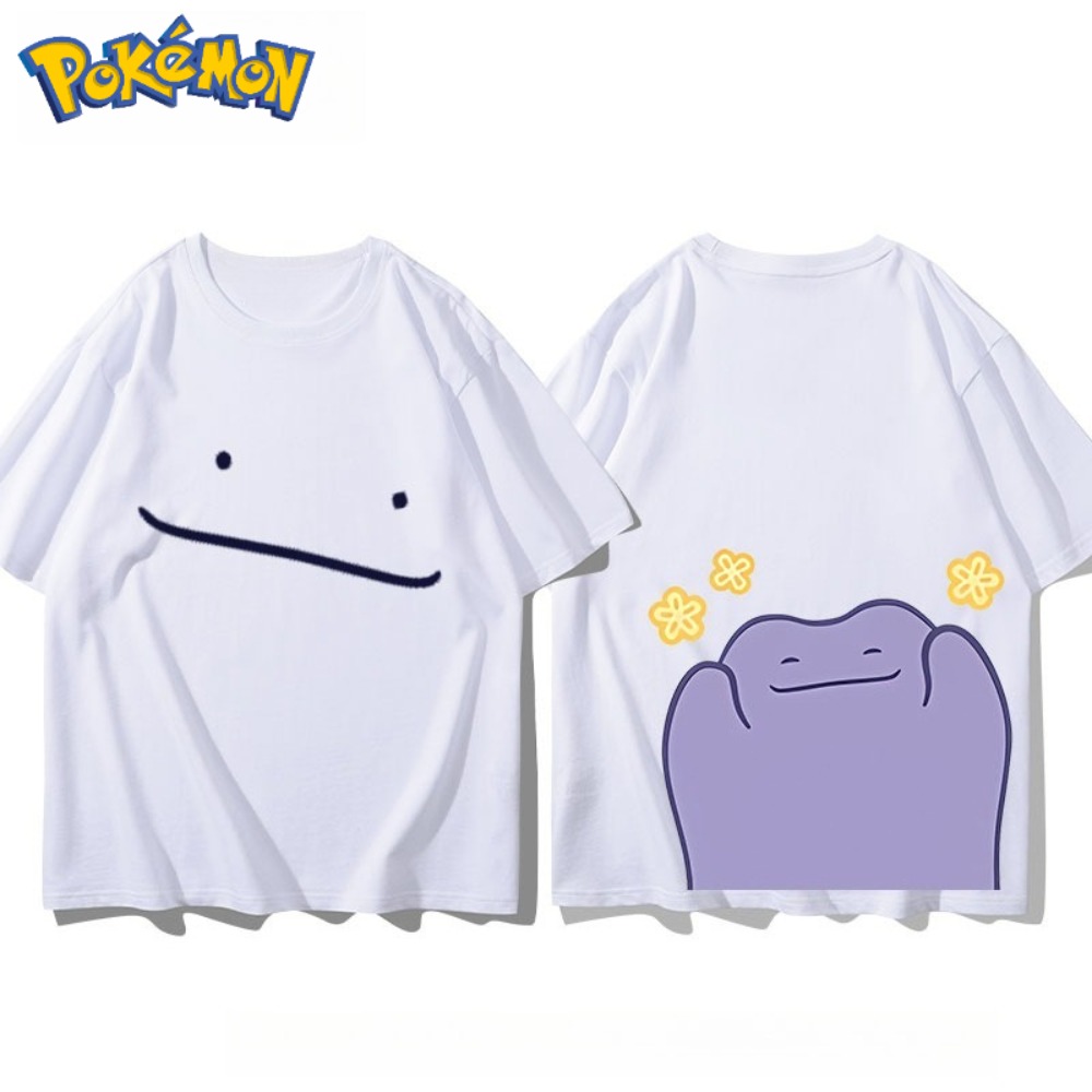 เสื้อยืดพิมพ์ลายโปเกมอนดิทโต้ด - Anime Merchandise Store Japan บทวิจารณ์และราคา