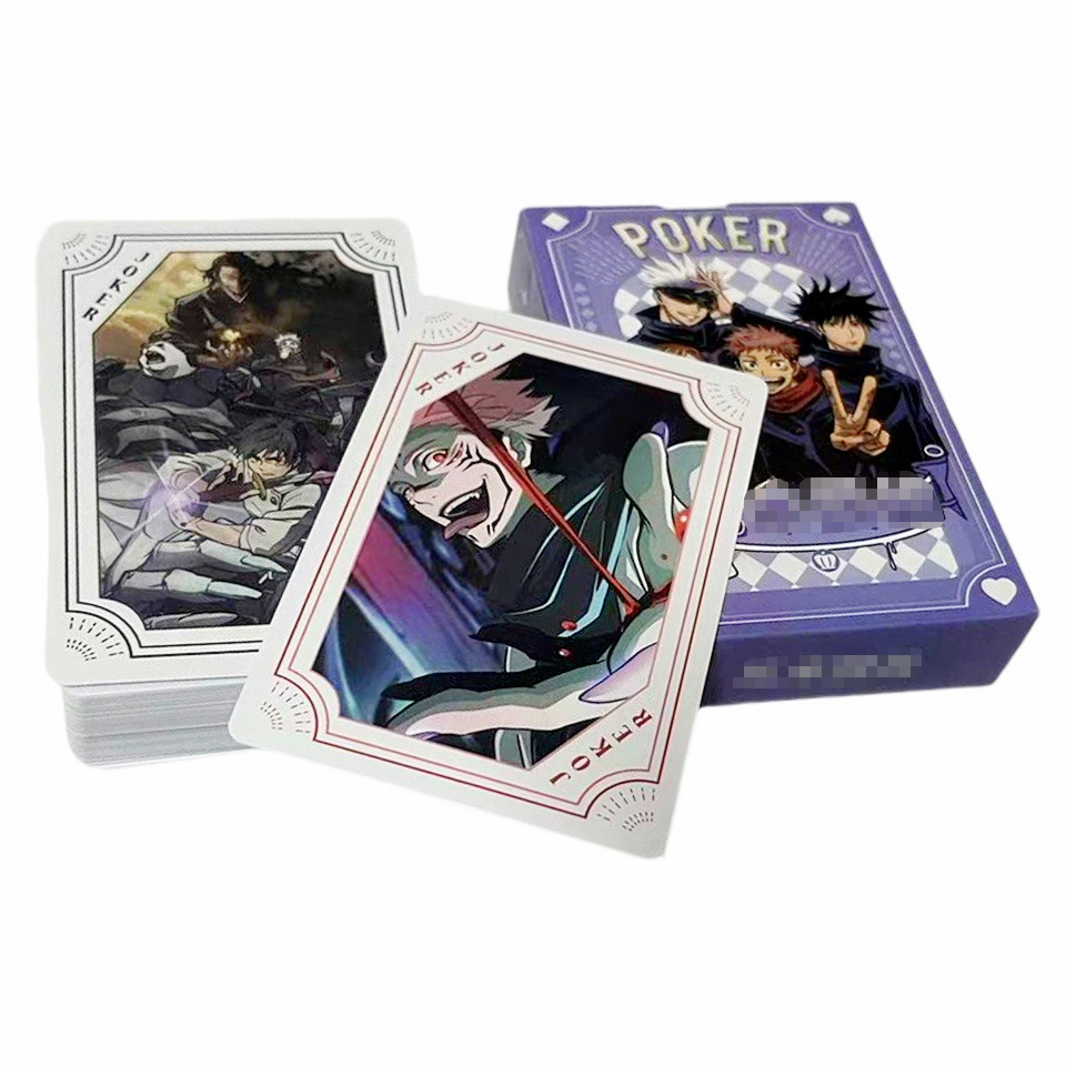 จูจุสึไคเซ็นเล่นไพ่โป๊กเกอร์เก - Themed Playing Card บทวิจารณ์และราคา
