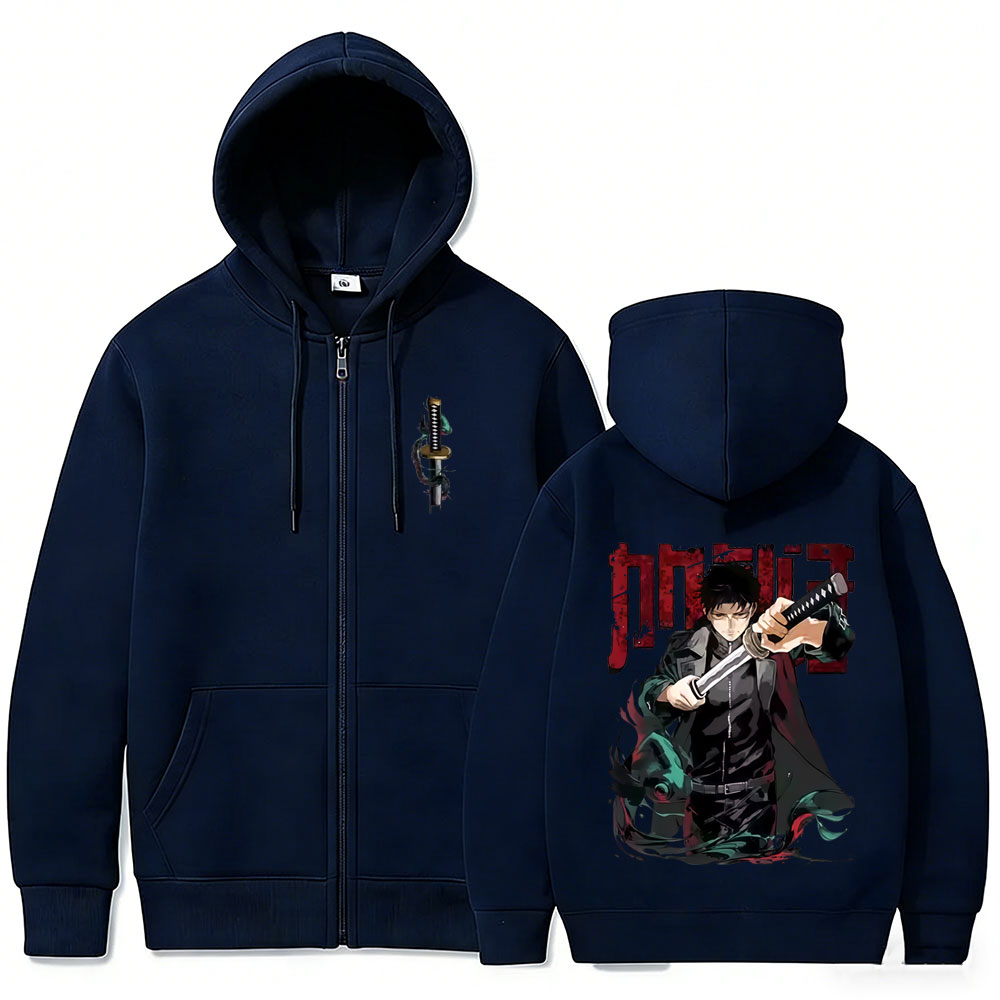 เสื้อฮู้ดซิปอนิเมะ คากุราบะจิ  - Anime Merch Hoodie บทวิจารณ์และราคา