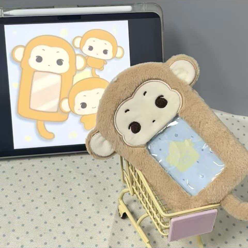 ที่ใส่บัตรการ์ตูนลิงน้อยน่ารัก - Anime Fan Merchandise บทวิจารณ์และราคา