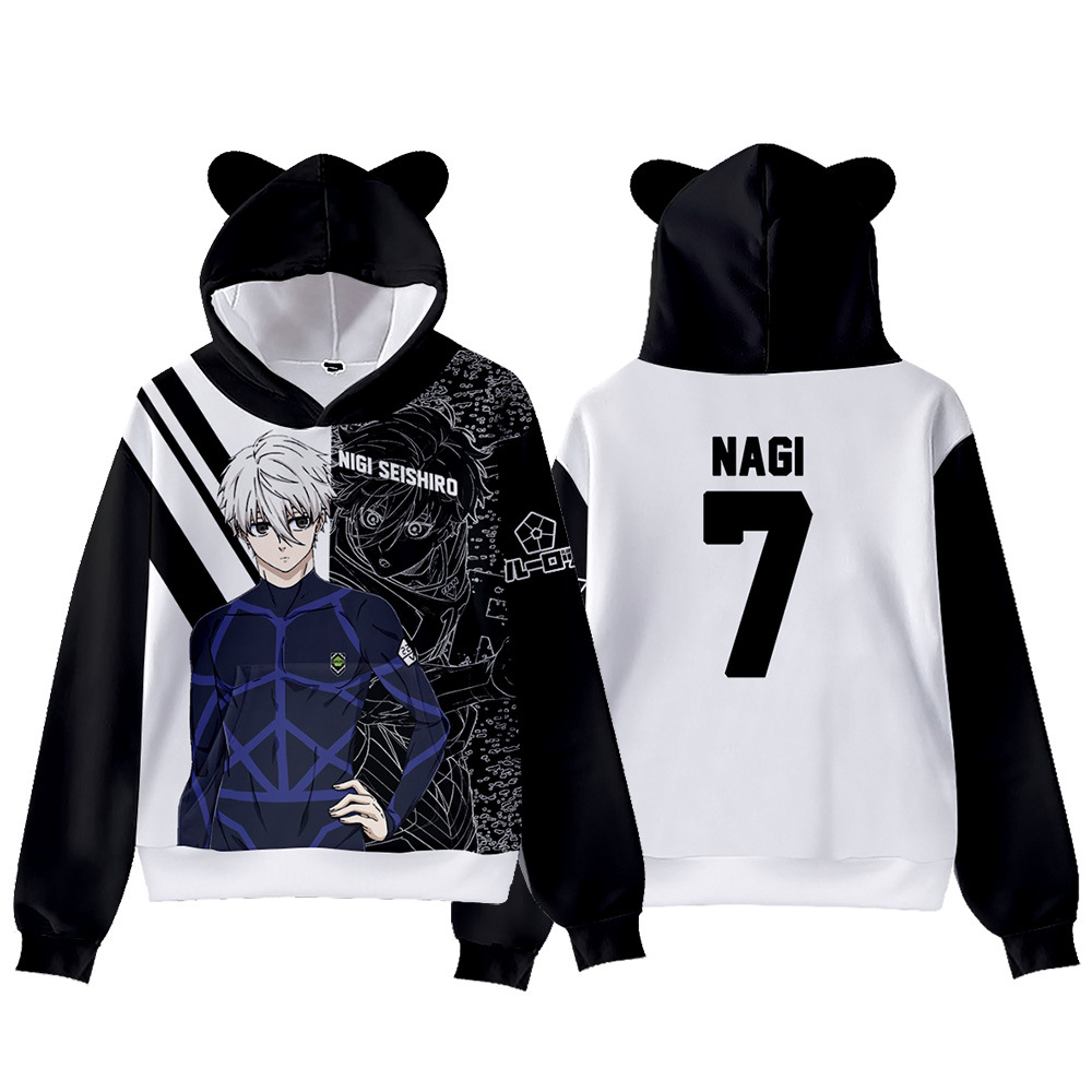 สินค้าใหม่ 3D อนิเมะ BLUE LOCK - Anime Merchandise Hoodie บทวิจารณ์และราคา